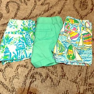 Lilly Pulitzer shorts bundle